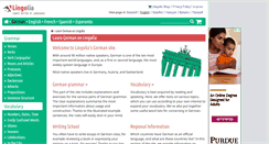 Desktop Screenshot of deutsch.lingolia.com