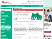 Tablet Screenshot of deutsch.lingolia.com