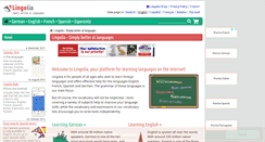 Desktop Screenshot of lingolia.com