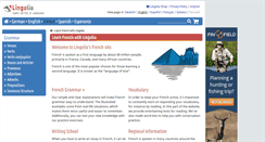 Desktop Screenshot of francais.lingolia.com