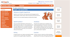 Desktop Screenshot of espanol.lingolia.com