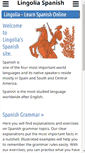 Mobile Screenshot of espanol.lingolia.com